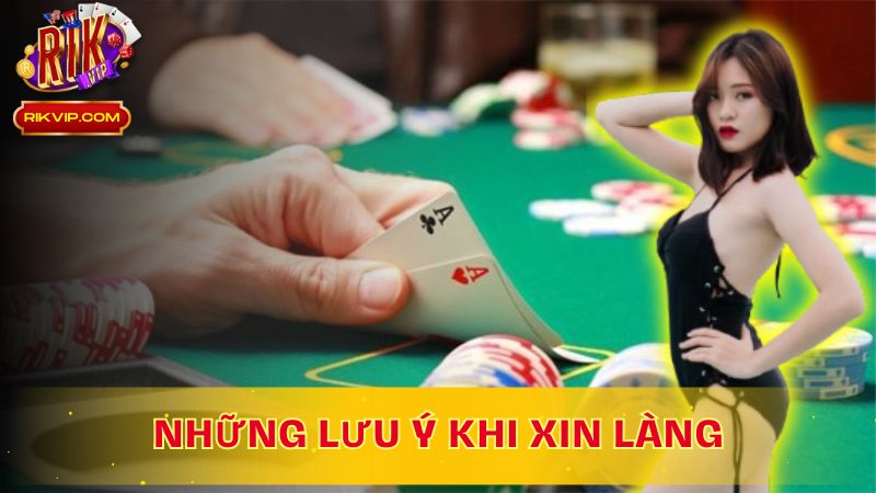 Lưu Ý Khi Xin Làng: Chiến Lược Để Thành Công Trong Sâm Lốc!